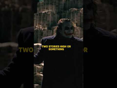 Heath Ledger’s Joker Really Threw Money At His Face 😅