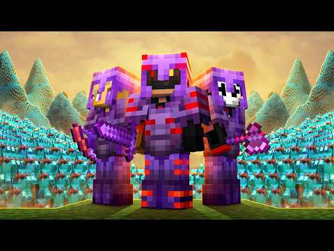 3 Minecraft Pros VS 1000 Hunters