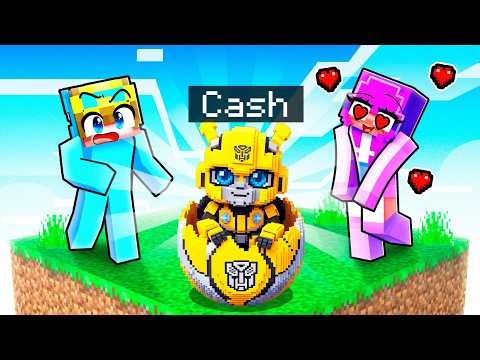 I Pretended to be a BABY TRANSFORMER on ONE CHUNK!
