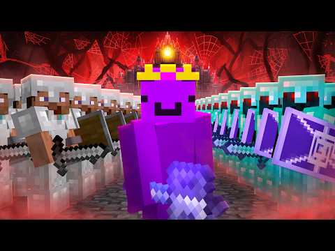 1000 Players Simulate THE PURGE in Minecraft