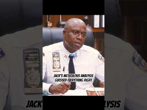 Jack's meticulous analysis guessed everything right#shortvideo #shorts #brooklynninenine