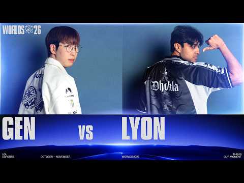 LYON vs. GEN | WORLDS 2026 | Swiss Stage Day 3