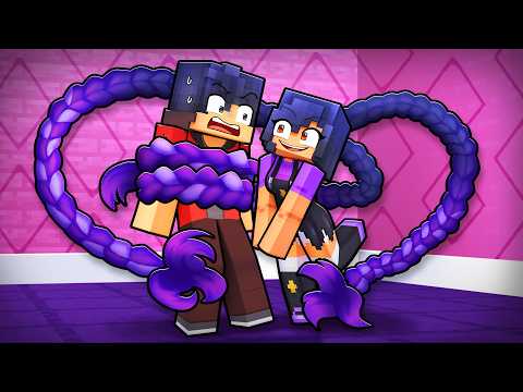 Lily Lovebraids' FORBIDDEN KISS in Minecraft!