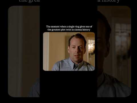 Bruce Willis in The Sixth Sense directed by M. Night Shyamalan