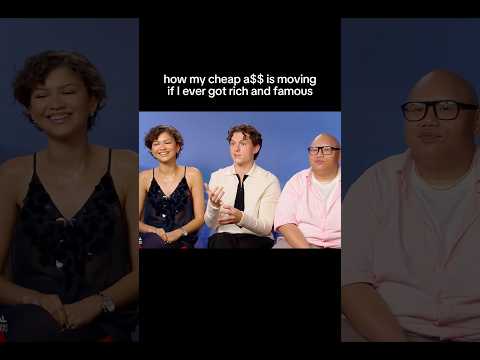 Tom Hasn’t Quite Realized He’s Rich Yet😭😭#tomholland #zendaya #spiderman #trending #viral #funny