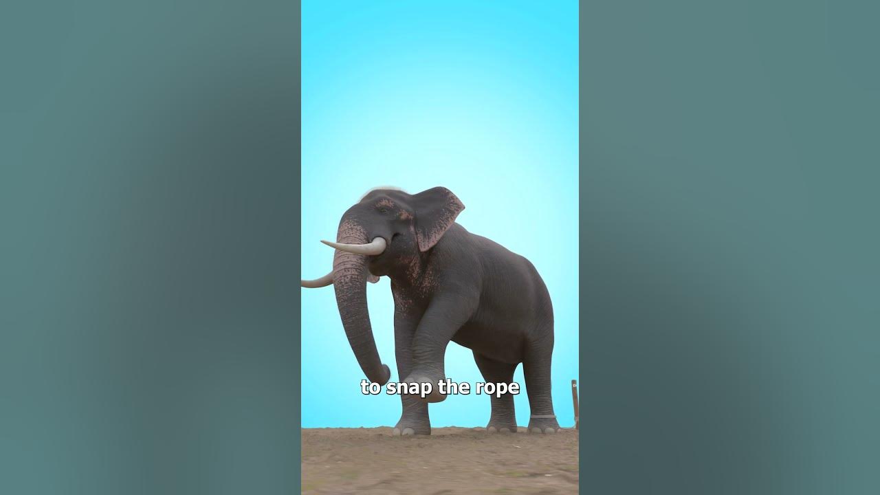 Why Elephants Never Escape 😥