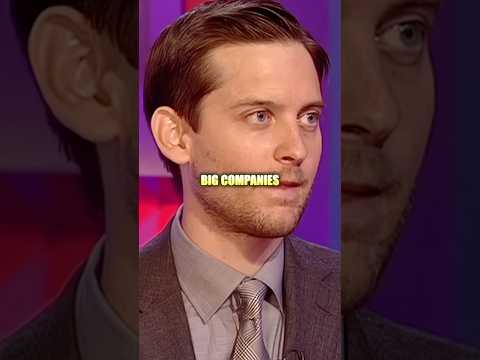 Tobey Maguire on Organic Web Shooters