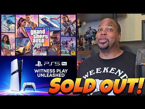 The PS5 Pro is SOLD OUT All Over the U.S. after Netflix's GTA 6 Extended Look Trailer!