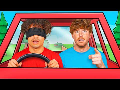 Roblox Car Obby But The Driver Is BLIND..