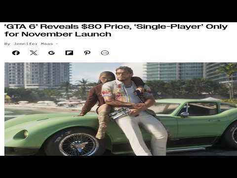 GTA 6 Price Confirmed I Was Right