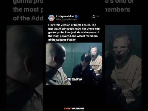 In Wednesday (2022), Uncle Fester Proves Why He’s the Most Dangerous