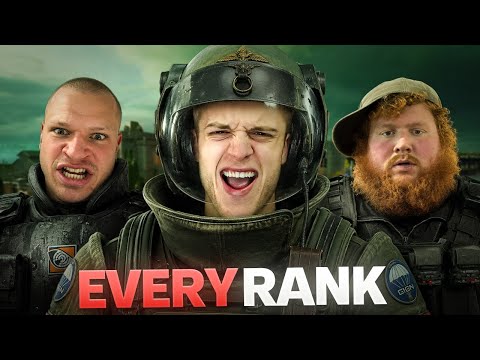 We Played EVERY Rank In Rainbow 6 Siege..