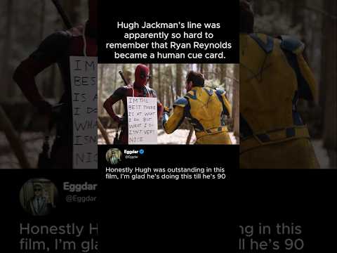 Ryan Reynolds Literally Became Hugh Jackman’s Human Cue Card 😂 | Deadpool & Wolverine (2024)