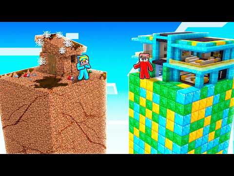 From POOR to RICH Chunk in Minecraft!
