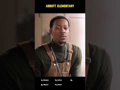 🍎📚 Abbott Elementary (S4 Ep.2) — “We’ve Got a Situation!”｜Teachers vs. Classroom Chaos😂🧼#shorts
