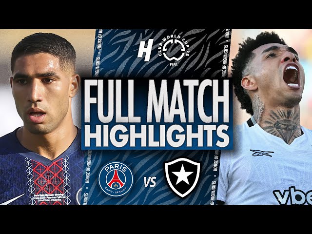 PSG vs Botafogo - FULL Match Highlights & Goals | 2025 FIFA Club World Cup