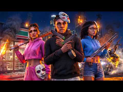My GANG Survived The END OF THE WORLD in GTA 5 RP..