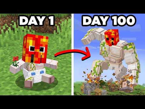 Life as an IRON GOLEM in Minecraft!