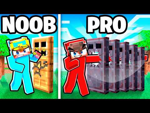 NOOB vs PRO: Break DOORS Battle!