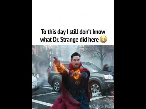 Dr. Strange just aurafarming at this point 😭