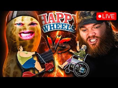 🔴LIVE | VALHEIM + HAPPY WHEELS | FRICK A FAN FRIDAY | Fart In A Mixing Bowl | #BUNGULATE