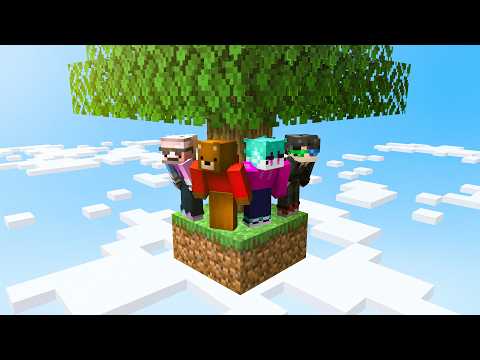 We Attempted Minecraft Skyblock...