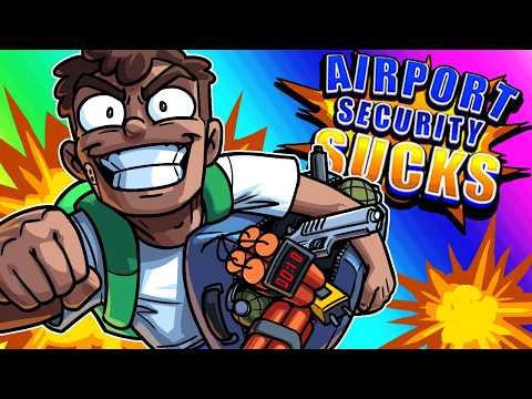 Airport Security Sucks - Lots And Lots Of Explosions!