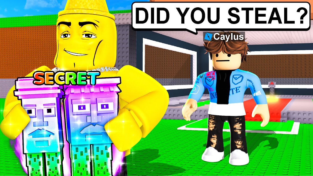 Stealing YouTuber's RAREST 0.01% BRAINROTS (Steal A Brainrot)