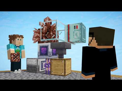 We Automate Infinite Netherite - Sky Factory Season 7 EP 4