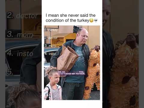 just had a whole living turkey on deck lol