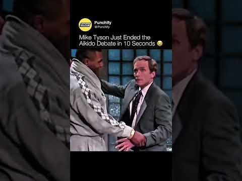 Mike Tyson Just Ended the Aikido Debate in 10 Seconds 😂