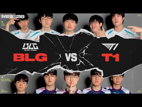 BLG vs T1 | MSI 2026 |  Bracket Stage Day 2