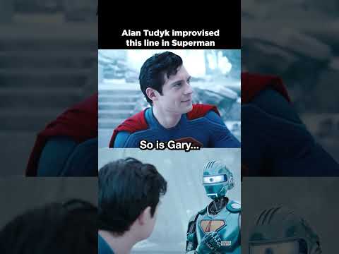 Alan Tudyk made David Corenswet crack up with this improvised line in  Superman as Gary the Robot
