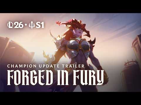 Forged in Fury | Shyvana Champion Update Trailer - League of Legends