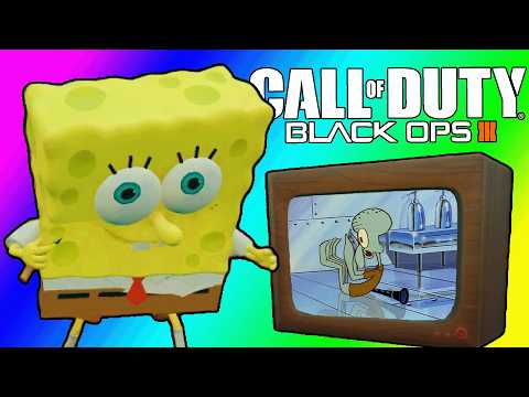 BO3 Zombies - SpongeBob SB-129 Map! (FUTUREEEEEEE)