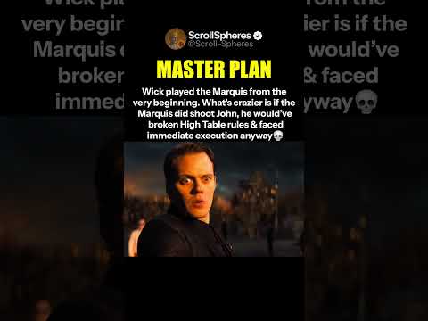The Marquis Was Doomed Either Way - John Wick 4