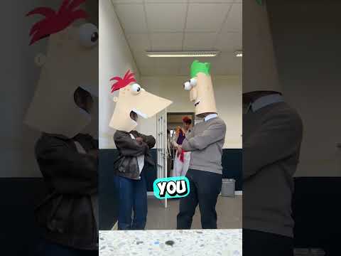 These Phineas and Ferb Costumes Look Too Funny 😳 (@m.y.b.t.y/TT)