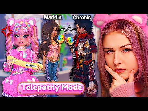 WE Did The TELEPATHY CHALLENGE In DRESS TO IMPRESS.... | ROBLOX