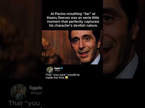 Al Pacino Mouthing “Liar” at Keanu Reeves Was Such a Subtle Devilish Detail | The Devil's Advocate