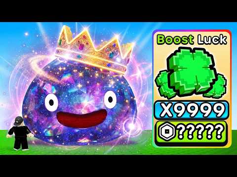 I Bought MAX LUCK in Roblox Slime RNG