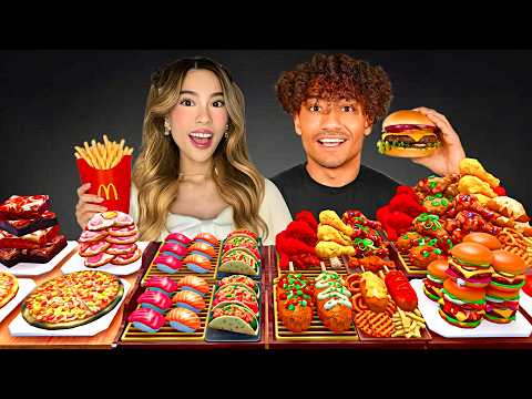 We Ate EVERYTHING In ROBLOX MUKBANG.. W/ FOLTYN