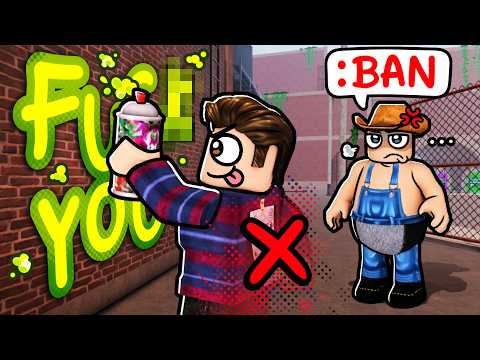 Roblox Admin BANS INAPPROPRIATE ARTISTS