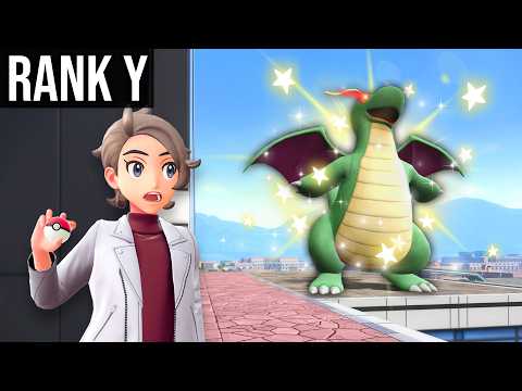 I Caught Every Shiny Pokemon Before Each Rank (Legends ZA)