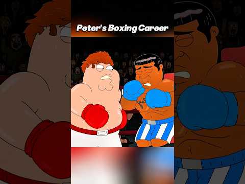Peter's Boxing Career #familyguy #shorts