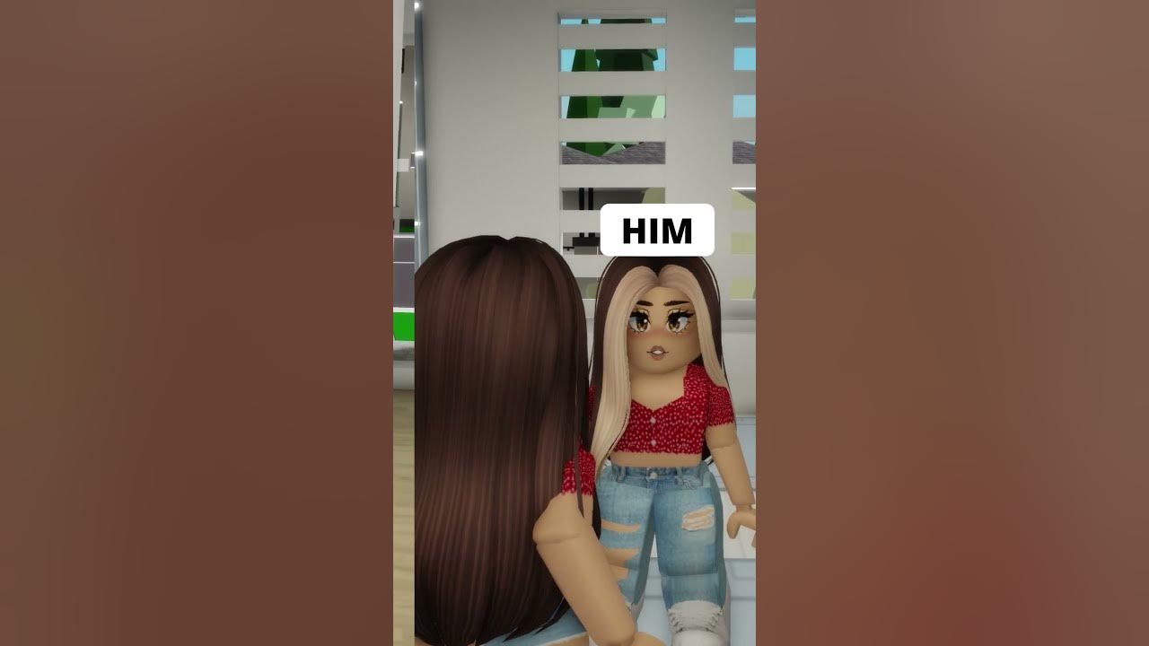 SHE WANTED TO PRANK HIM IN ROBLOX AND THEN THIS HAPPENED..😳😲 #shorts