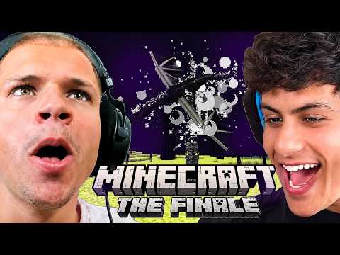 PLAYING HARDCORE MINECRAFT UNTIL WE BEAT IT