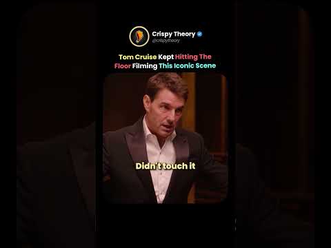 Tom Cruise Kept Hitting The Floor Filming This Iconic Scene