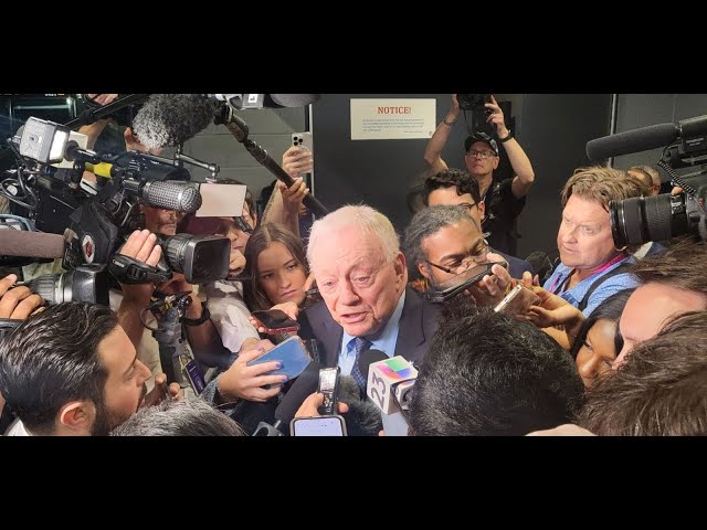 Watch Jerry Jones reactions after a Cowboys  blowout loss (47-9) to the Lions