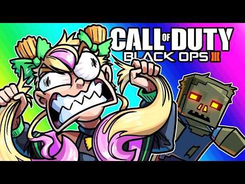 BO3 Zombies - 6 Player Minecraft Mod Drives Pasta Insane!