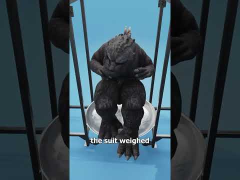 Inside The Original Godzilla Suit 😱